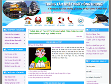 Tablet Screenshot of hoctiengnhatonline.vn